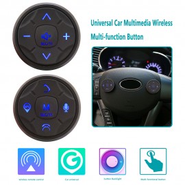 Universal Wireless Car Multimedia Steering Wheel Remote Control Multi-function Button 10 Buttons DVD Navigation Button Switch
