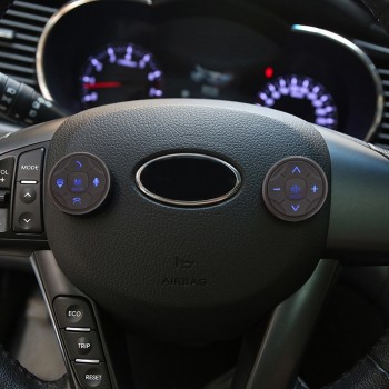 Universal Wireless Car Multimedia Steering Wheel Remote Control Multi-function Button 10 Buttons DVD Navigation Button Switch