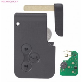 HXLIWLQLUCKY Auto remote key 3 Button 433Mhz 7926ATT pcf7947 Chip  Smart Remote Key For Renault Megane 2 FREE SHIPPING