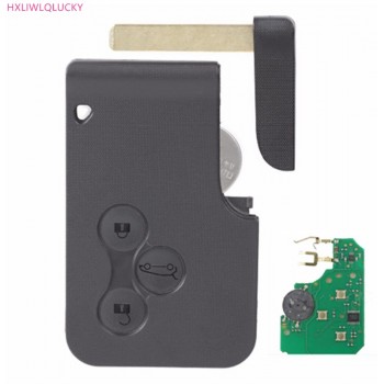 HXLIWLQLUCKY Auto remote key 3 Button 433Mhz 7926ATT pcf7947 Chip  Smart Remote Key For Renault Megane 2 FREE SHIPPING