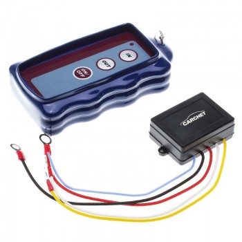 CARCHET DC 12V Winch Wireless Remote Control Set Kit for Jeep ATV Truck Warn Ramsey Waterproof Winch Wireless Remote Control
