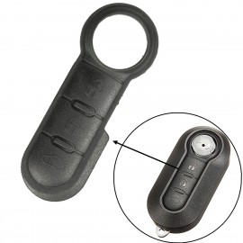 3 Button Car Remote Key Fob Pad Replacement For Fiat 500 / Panda / Punto / Bravo