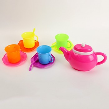 2018 hot childrens puzzle play house toy fashion environmental protection material simulation tea set toy