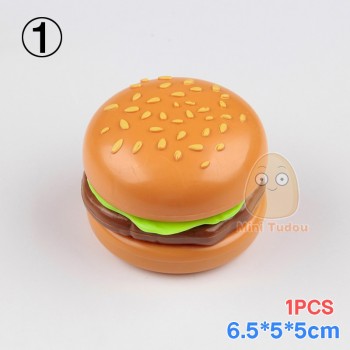 Kids Plastic Food Toy Pretend Play Kitchen Set Miniature Drink Bottles Cake Hamburgers Ice Cream Children Educational Girls Toys