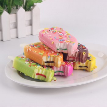 1Pc Kids Kitchen Toys 11CM Ice Cream Square Creamy Candy Color Similation Wedding Decor Photography Food Props Random Color