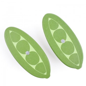 [Toy Woo] Kid Assembly Food Wood Toys Simulation Fruit And Vegetable Slice Toy Magnet Single Sold Classic Pretend Play
