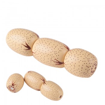 [Toy Woo] Kid Assembly Food Wood Toys Simulation Fruit And Vegetable Slice Toy Magnet Single Sold Classic Pretend Play