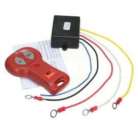 New Arrival 1Set 433MHz 12V-24V Universal Wireless Winches Remote Control Recovery Kit For Jeep SUV Truck Car