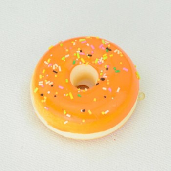 5CM Artificial Donut Squishy antistress Squeeze Kawaii Mini Chocolate Noodles Sweet Roll Pretend Toys Kitchen Toys