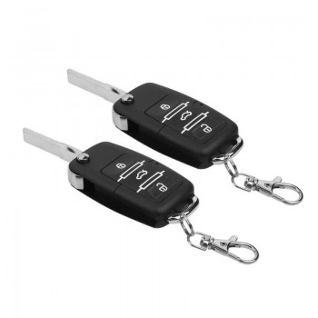 universal car keyless entry system for stop start button led keychain kit w
