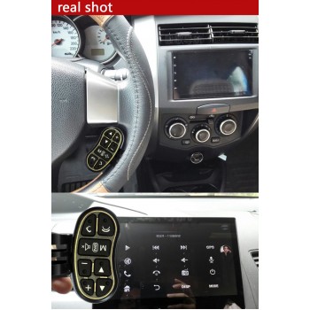Car steering wheel buttons Automotive steering wheel controller Wireless remote control car DVD player controller Free shipping