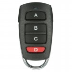 Universal 4 Buttons Cloning 433mhz Electric Garage Door Remote Control Key Fob Common Fixed amp; Learning Code Remote Controls