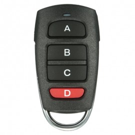 Universal 4 Buttons Cloning 433mhz Electric Garage Door Remote Control Key Fob Common Fixed amp; Learning Code Remote Controls