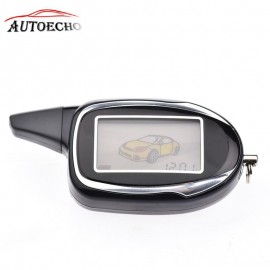 M7 Russia Car Anti-theft Alarm System Keychain 2 Way Programmable Car Burglar Alarm Remote Control For M7 Magicar 7