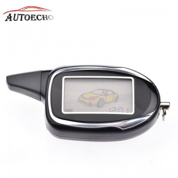 M7 Russia Car Anti-theft Alarm System Keychain 2 Way Programmable Car Burglar Alarm Remote Control For M7 Magicar 7