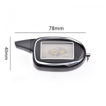M7 Russia Car Anti-theft Alarm System Keychain 2 Way Programmable Car Burglar Alarm Remote Control For M7 Magicar 7
