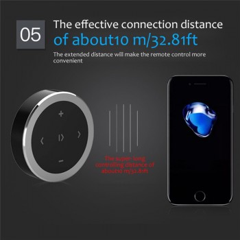 NEW Bluetooth Car Wireless Mobile Phone Multimedia Multifunctional Steering Wheel Remote Controller CR2032 Button Battery