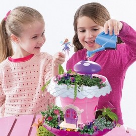 pretend play Kitchen Toys DIY Fairy Garden Cottage Potted Planting Magic Cottages Boys and Girls Toys for children