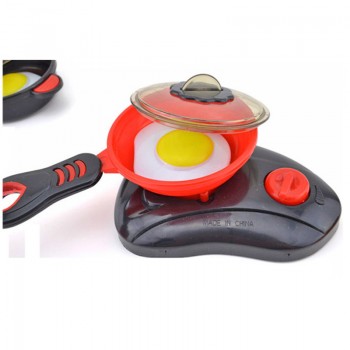 12pcs/lot Simulation Kitchen Toys Set Pretend Play Kids Toy Kitchen Utensils Artificial Tableware Cooking Pots Food