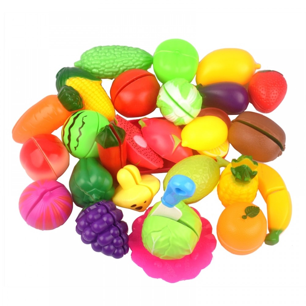fruit vegetables cutting food toy plastic pretend Play kitchen house education development set toys for kids baby children
