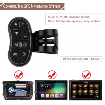 Onever Car steering wheel button remote control car navigation DVD / 2 din android Bluetooth wireless Universal remote control