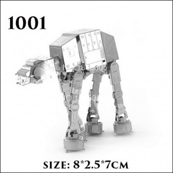 C3PO open soon Star Wars 3D Metal assembling model PUZZLE 18 styles all 2 sheets Collection of ornaments Childrens gift