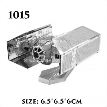 C3PO open soon Star Wars 3D Metal assembling model PUZZLE 18 styles all 2 sheets Collection of ornaments Childrens gift