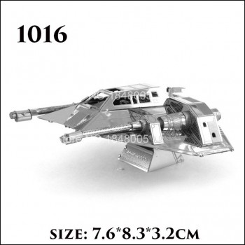 C3PO open soon Star Wars 3D Metal assembling model PUZZLE 18 styles all 2 sheets Collection of ornaments Childrens gift
