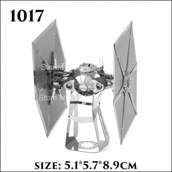 C3PO open soon Star Wars 3D Metal assembling model PUZZLE 18 styles all 2 sheets Collection of ornaments Childrens gift