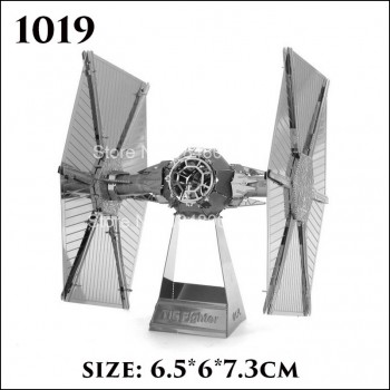 C3PO open soon Star Wars 3D Metal assembling model PUZZLE 18 styles all 2 sheets Collection of ornaments Childrens gift