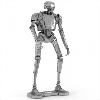 C3PO open soon Star Wars 3D Metal assembling model PUZZLE 18 styles all 2 sheets Collection of ornaments Childrens gift