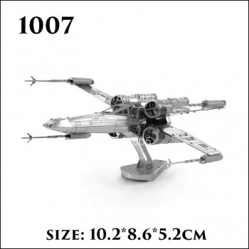C3PO open soon Star Wars 3D Metal assembling model PUZZLE 18 styles all 2 sheets Collection of ornaments Childrens gift