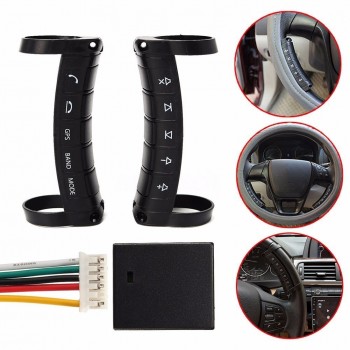 New Wireless Bluetooth Car steering wheel remote controls use for Universal DVD navigation with direction control function