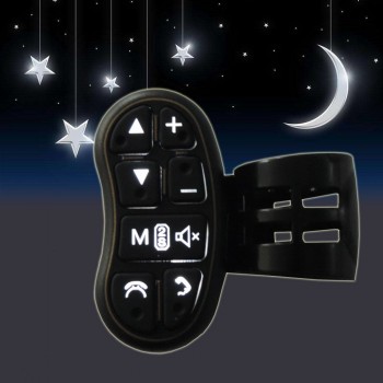 Universal remote control 2 DIN car DVD GPS steering wheel remote control button controller all intelligent car navigation system