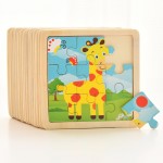 1PCS 3D Paper Jigsaw Puzzles for Children Kids Toys for Children Baby Toys Educational Puzles