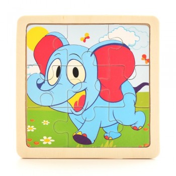 1PCS 3D Paper Jigsaw Puzzles for Children Kids Toys for Children Baby Toys Educational Puzles