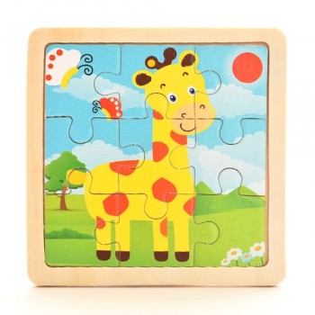 1PCS 3D Paper Jigsaw Puzzles for Children Kids Toys for Children Baby Toys Educational Puzles