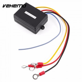 Vehemo WIRELESS REMOTE CONTROL KIT FOR TRUCK For JEEP or ATV WINCH Dual Remote 12V