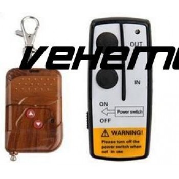 Vehemo WIRELESS REMOTE CONTROL KIT FOR TRUCK For JEEP or ATV WINCH Dual Remote 12V