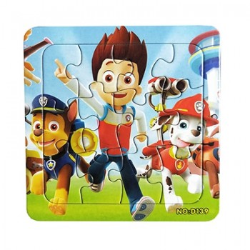 Puzzles Famous Cartoon Jamie Whitney Educational Toy for Children Digital Paper 9/12PCS Puzzle Game Kid Toys Free Shipping