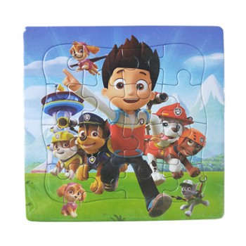 Puzzles Famous Cartoon Jamie Whitney Educational Toy for Children Digital Paper 9/12PCS Puzzle Game Kid Toys Free Shipping