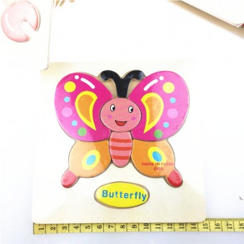 1pc Wooden 3D Puzzle Jigsaw Wooden Toys For Children Cartoon Animal Puzzles Intelligence Kids Children Educational Toy