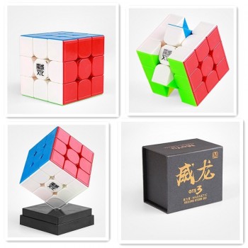 New GTS3M MoYu Weilong GTS V3 3x3x3 Magnetic Cube Puzzle Professional Weilong GTS 3 M 3x3 GTS3 M Speed Cube Educational Kid Toys