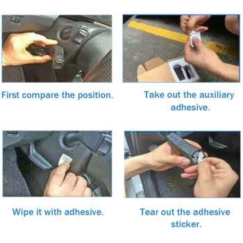 Multi-functional Steering Wheel Controller Button Car Modified Universal Controller DVD Navigation Buttons Controller