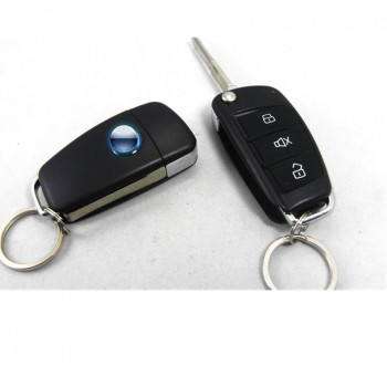 CA703-8118 One Way Auto Car Alarm Systems amp; Central Door Locking Security Key with Remote Control Siren Sensor for Toyota