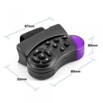 Universal Steering Wheel Button Remote Control Key For Car Navigation Dvd Multimedia Music Player Android Car Radio
