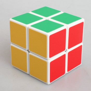 Cube 2*2*2 Classic Magic Toy PVC Sticker Block Puzzle Speed Cube Kids Toys Rubiks Cube  Magic Fidget Cubes For Children K2825