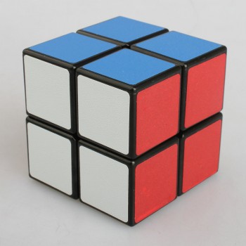 Cube 2*2*2 Classic Magic Toy PVC Sticker Block Puzzle Speed Cube Kids Toys Rubiks Cube  Magic Fidget Cubes For Children K2825