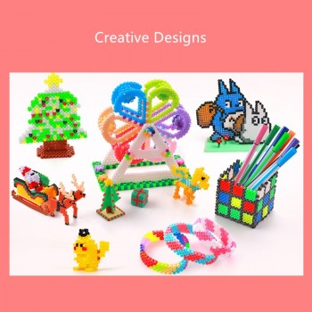 1000pcs/bag 5mm Hama Beads 48 Colors Perler Beads Puzzle Education Toy Fuse Bead Jigsaw Puzzle 3D For Children abalorios