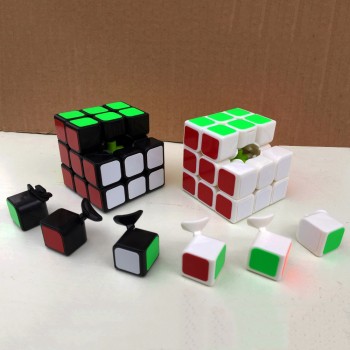 QiYi Professional 3x3x3 Speed Magic Cubes Puzzle Neo Cubo de rubick Magico Cube Sticker Kubus Adult Education Toys For Children